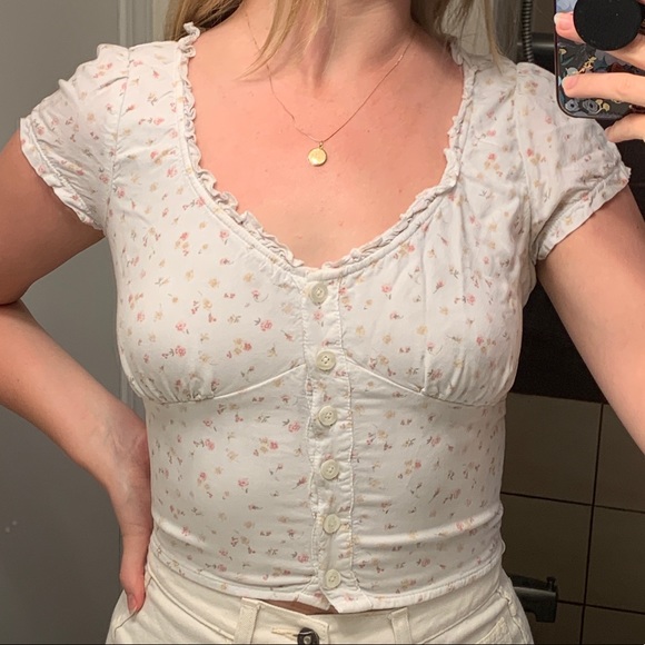 Hollister Tops - (2 for $20!) Hollister Floral Top